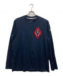 MONCLER（モンクレール）の古着「ロングスリーブカットソー」｜ネイビー