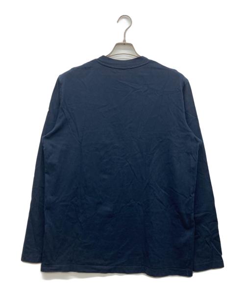 MONCLER（モンクレール）MONCLER (モンクレール) ロングスリーブカットソー ネイビー サイズ:Lの古着・服飾アイテム