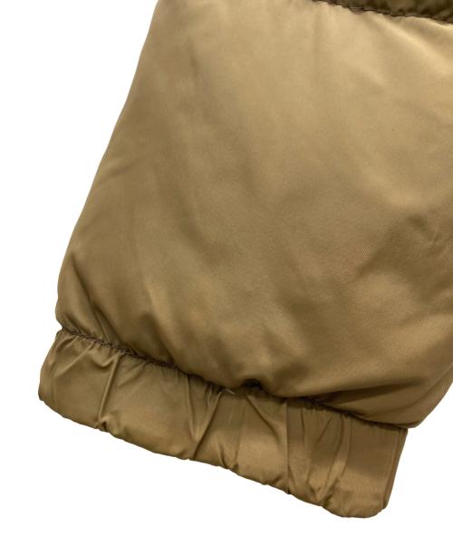 Schott（ショット）Schott (ショット) レザーベストダウンジャケット ブラウン サイズ:38の古着・服飾アイテム