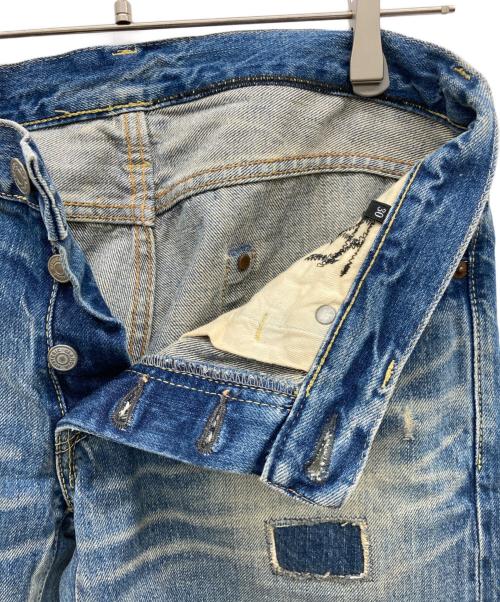 Hysteric Glamour（ヒステリックグラマー）Hysteric Glamour (ヒステリックグラマー) スタッズデニムパンツ インディゴ サイズ:30の古着・服飾アイテム