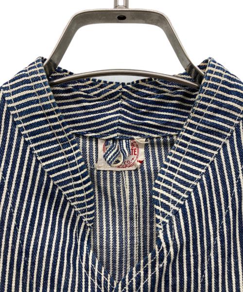 PENN STATE（ペンステート）PENN STATE (ペンステート) ヒッコリーカバーオール ネイビー サイズ:38の古着・服飾アイテム