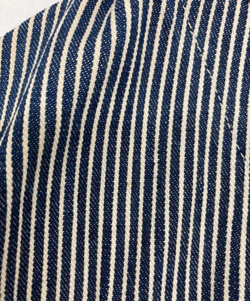 PENN STATE（ペンステート）PENN STATE (ペンステート) ヒッコリーカバーオール ネイビー サイズ:38の古着・服飾アイテム