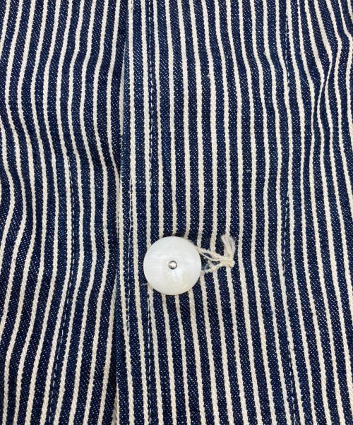 PENN STATE（ペンステート）PENN STATE (ペンステート) ヒッコリーカバーオール ネイビー サイズ:38の古着・服飾アイテム