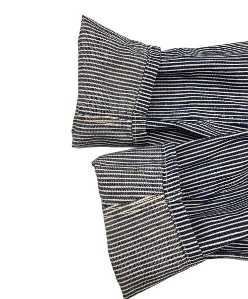 PENN STATE（ペンステート）PENN STATE (ペンステート) ヒッコリーカバーオール ネイビー サイズ:38の古着・服飾アイテム