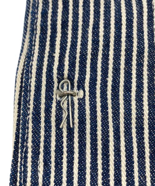 PENN STATE（ペンステート）PENN STATE (ペンステート) ヒッコリーカバーオール ネイビー サイズ:38の古着・服飾アイテム