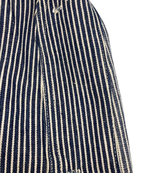 PENN STATE（ペンステート）PENN STATE (ペンステート) ヒッコリーカバーオール ネイビー サイズ:38の古着・服飾アイテム