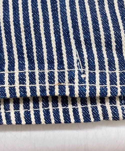 PENN STATE（ペンステート）PENN STATE (ペンステート) ヒッコリーカバーオール ネイビー サイズ:38の古着・服飾アイテム