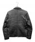 nano・universe (ナノ・ユニバース) シープスキンシングルライダースジャケット ブラック サイズ:M：6000円