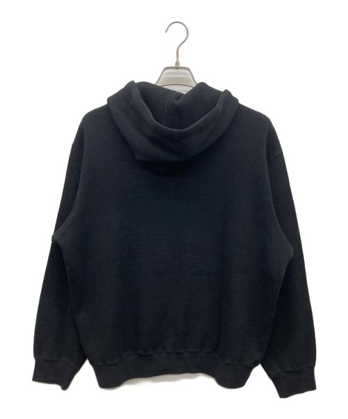 SUPREME（シュプリーム）Supreme (シュプリーム) Hooded Zip Up Thermal ブラック サイズ:Mの古着・服飾アイテム