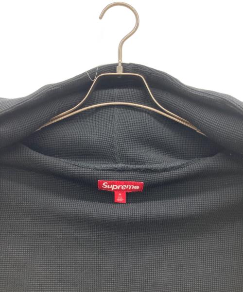 SUPREME（シュプリーム）Supreme (シュプリーム) Hooded Zip Up Thermal ブラック サイズ:Mの古着・服飾アイテム