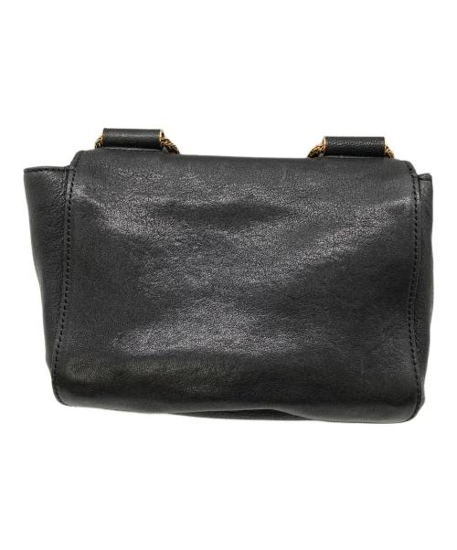 Chloe（クロエ）Chloe (クロエ) エルシーチェーンショルダーバッグ ブラックの古着・服飾アイテム