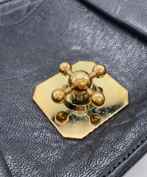 Chloe（クロエ）Chloe (クロエ) エルシーチェーンショルダーバッグ ブラックの古着・服飾アイテム