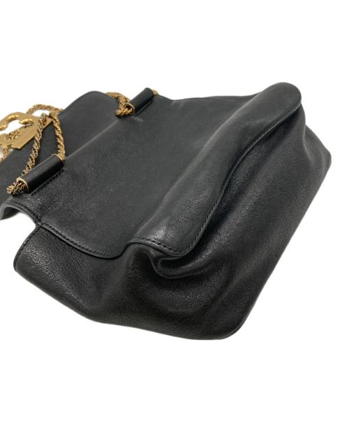 Chloe（クロエ）Chloe (クロエ) エルシーチェーンショルダーバッグ ブラックの古着・服飾アイテム