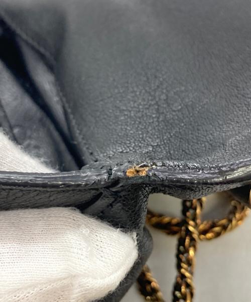 Chloe（クロエ）Chloe (クロエ) エルシーチェーンショルダーバッグ ブラックの古着・服飾アイテム