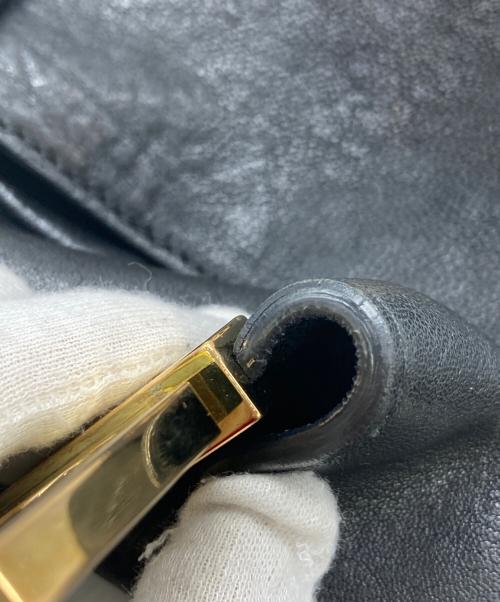 Chloe（クロエ）Chloe (クロエ) エルシーチェーンショルダーバッグ ブラックの古着・服飾アイテム