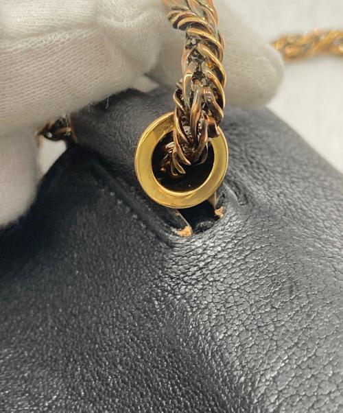 Chloe（クロエ）Chloe (クロエ) エルシーチェーンショルダーバッグ ブラックの古着・服飾アイテム