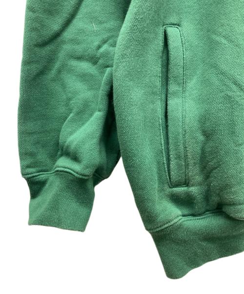 PALACE（パレス）PALACE (パレス) 1/4 ZIPハーフジップスウェット グリーン サイズ:XLの古着・服飾アイテム