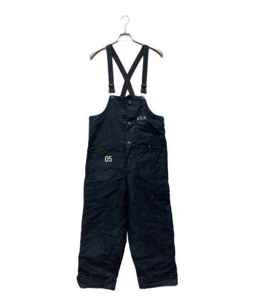 U'S NAVY（ユーエスネイビー）U'S NAVY (ユーエスネイビー) N1デッキパンツ インディゴ サイズ:SMALLの古着・服飾アイテム