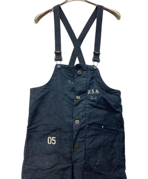 U'S NAVY（ユーエスネイビー）U'S NAVY (ユーエスネイビー) N1デッキパンツ インディゴ サイズ:SMALLの古着・服飾アイテム