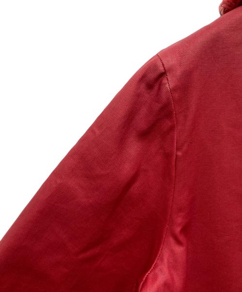 FENDI（フェンディ）FENDI (フェンディ) プードルファーカラーコート レッド サイズ:42の古着・服飾アイテム