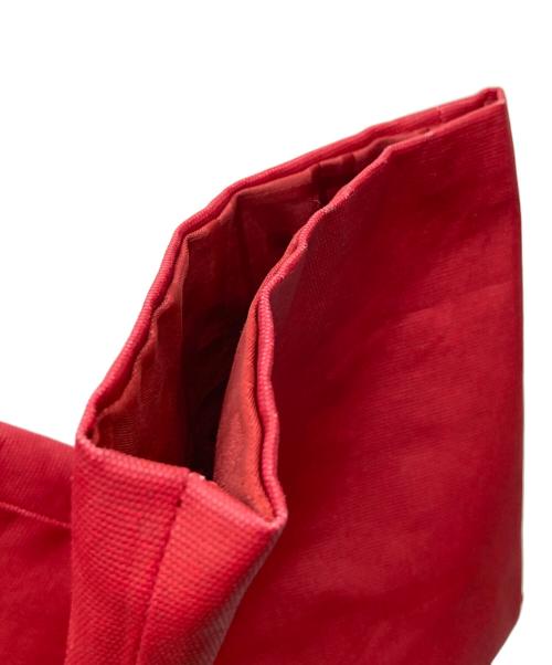 FENDI（フェンディ）FENDI (フェンディ) プードルファーカラーコート レッド サイズ:42の古着・服飾アイテム