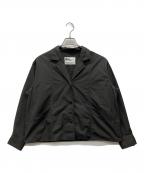 MHLエムエイチエル）の古着「シャツジャケット」｜ブラック