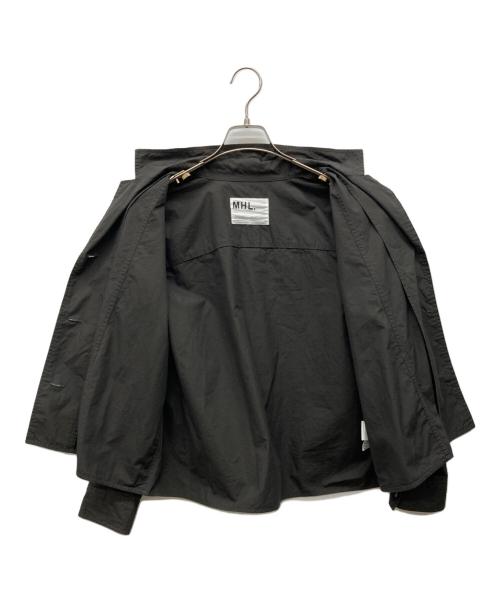 MHL（エムエイチエル）MHL (エムエイチエル) シャツジャケット ブラック サイズ:Iの古着・服飾アイテム