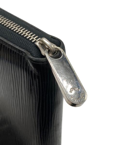 LOUIS VUITTON（ルイ ヴィトン）LOUIS VUITTON (ルイ ヴィトン) ラウンドファスナー財布 ブラックの古着・服飾アイテム