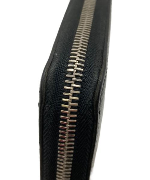 LOUIS VUITTON（ルイ ヴィトン）LOUIS VUITTON (ルイ ヴィトン) ラウンドファスナー財布 ブラックの古着・服飾アイテム