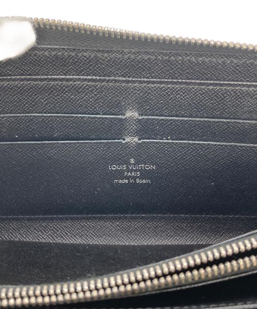 LOUIS VUITTON（ルイ ヴィトン）LOUIS VUITTON (ルイ ヴィトン) ラウンドファスナー財布 ブラックの古着・服飾アイテム