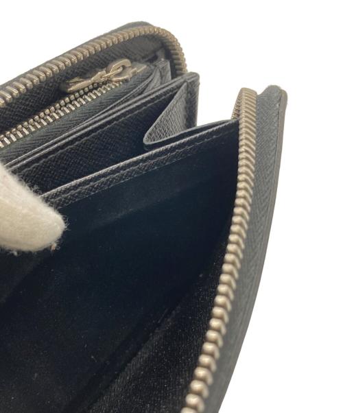 LOUIS VUITTON（ルイ ヴィトン）LOUIS VUITTON (ルイ ヴィトン) ラウンドファスナー財布 ブラックの古着・服飾アイテム