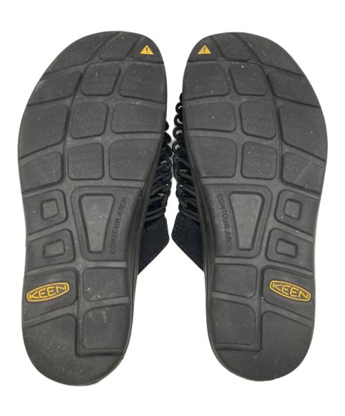 KEEN（キーン）KEEN (キーン) UNEEK II SLIDE ブラック サイズ:US8.5の古着・服飾アイテム