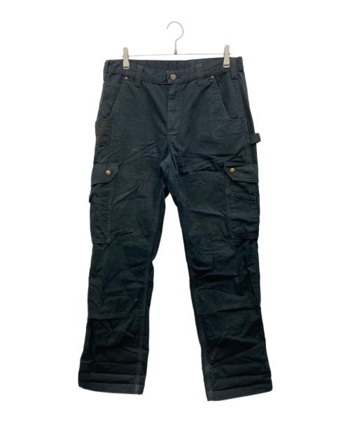 CarHartt（カーハート）CarHartt (カーハート) カーゴパンツ ブラック サイズ:34×32の古着・服飾アイテム