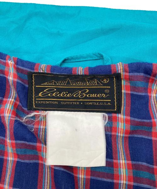 Eddie Bauer（エディーバウアー）Eddie Bauer (エディーバウアー) ハリントンジャケット ターコイズ サイズ:不明の古着・服飾アイテム