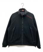 POLO SPORTポロスポーツ）の古着「リバーシブルフリースジャケット」｜ブラック