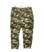 CarHarttカーハート）の古着「カットオフカモ柄カーゴパンツ」｜カーキ