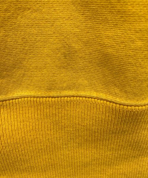 CAMBER（キャンバー）CAMBER (キャンバー) ヘヴィウエイト前Vスウェット イエロー サイズ:LARGEの古着・服飾アイテム