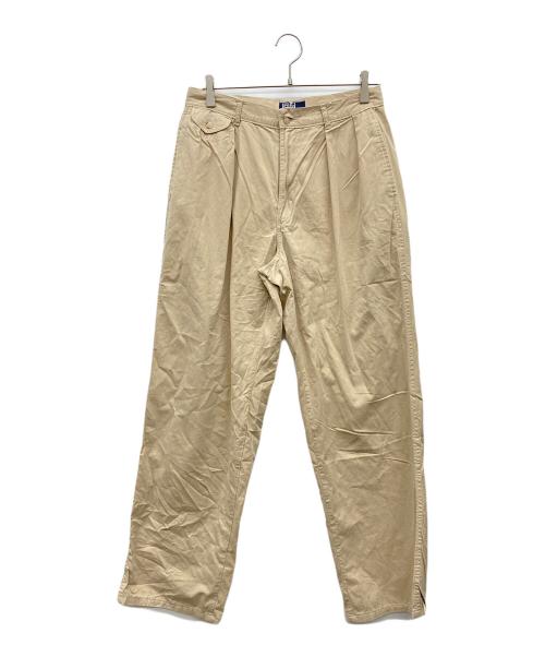 POLO RALPH LAUREN（ポロ・ラルフローレン）POLO RALPH LAUREN (ポロ・ラルフローレン) コットンパンツ ベージュ サイズ:W32×L36の古着・服飾アイテム