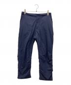 NEUTRALWORKS.ニュートラルワークス.）の古着「インサレーションテイラードパンツ」｜ネイビー