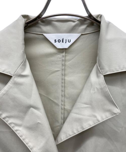 SOEJU（ソージュ）SOEJU (ソージュ) リモンタパッカブルコート ベージュ サイズ:Mの古着・服飾アイテム