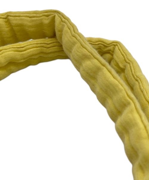 mina perhonen（ミナ ペルホネン）mina perhonen (ミナ ペルホネン) wood bird イエローの古着・服飾アイテム