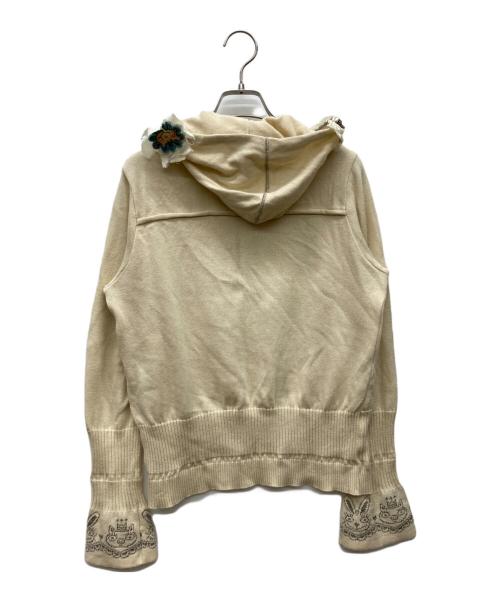 OLLEBOREBLA（アルベロベロ）OLLEBOREBLA (アルベロベロ) ジップパーカー アイボリー サイズ:表記無しの古着・服飾アイテム