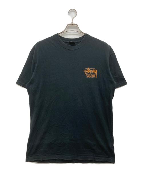 stussy AUSTRALIA（ステューシーオーストラリア）stussy AUSTRALIA (ステューシーオーストラリア) マスクプリントTシャツ ブラック サイズ:Sの古着・服飾アイテム