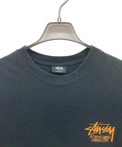 stussy AUSTRALIA（ステューシーオーストラリア）stussy AUSTRALIA (ステューシーオーストラリア) マスクプリントTシャツ ブラック サイズ:Sの古着・服飾アイテム