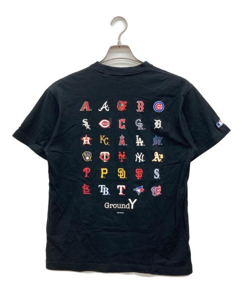New Era（ニューエラ）New Era (ニューエラ) GROUND Y (グラウンドワイ) ベースボールTシャツ ブラック サイズ:MEDIUMの古着・服飾アイテム
