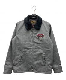 CALEE（キャリー）の古着「中綿ジャケット」｜グレー