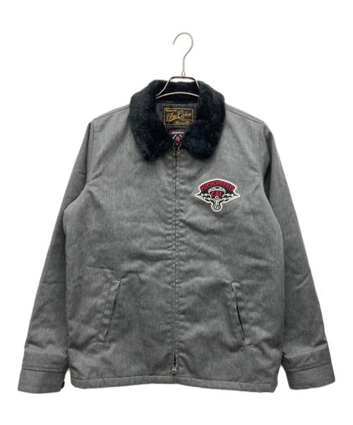 CALEE（キャリー）CALEE (キャリー) 中綿ジャケット グレー サイズ:Lの古着・服飾アイテム