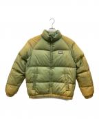 stussyステューシー）の古着「サンフェードダウンジャケット」｜オリーブ