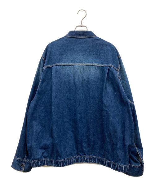 sacai（サカイ）sacai (サカイ) デニムプルオーバージャケット インディゴ サイズ:4の古着・服飾アイテム