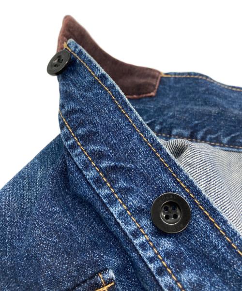 sacai（サカイ）sacai (サカイ) デニムプルオーバージャケット インディゴ サイズ:4の古着・服飾アイテム